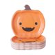 thumbnail image 3 of Platos de papel de calabaza,Juego de vajilla con platos de papel y calabaza de Halloween,Bandejas para servir vajilla Plato de cena Mueca,Platos de papel de Halloween lindos Platos, 3 of 9