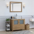 thumbnail image 3 of Vanity Art 36" Single Sink Freestanding Bathroom Vanity Set with Engineered Marble Top and Mirror, 3 of 10