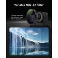 thumbnail image 2 of Kit de filtros TELESIN para DJI Osmo Action 6 VND, CPL y UV, 2 of 9