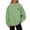 Green, variant on Kixjoy White Sweatshirts for Women Long Sleeve Oversized Mock Neck Sweatshirts Love Heart Fashion Fall Pullovers Casual Lightweight Loose Fit Outfits for Women, White S