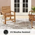thumbnail image 6 of Nicole Miller New York Patio Sofia Juniper Transitional Paisley Indoor/Outdoor Area Rug, Ivory/Grey, 7'9"x10'2", 6 of 7