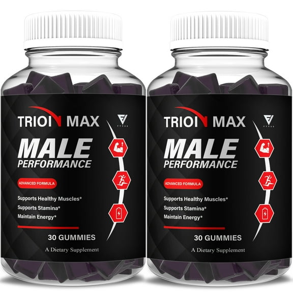 (2 Pack) Trion Max Performance Gummies, TrionMax Advanced (2 Month Supply)