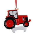 thumbnail image 2 of Maxora Personalized Ornaments Customized Christmas ornament Tractor Red Free Customize, 2 of 7