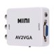 thumbnail image 4 of Práctico convertidor de audio y video AV a VGA Adaptador de alta TV Set top Box Video Converter con Vogacara EL011838-00, 4 of 5