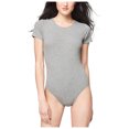 thumbnail image 1 of Aeropostale Combinaison Côtelée pour Femmes, Gris, Juniors, Grand, 1 of 1