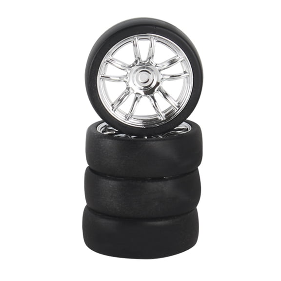 Yokua Remote Drift Car Tires Wear Resistant Crawler Plastic Wheel for 1:18 Part