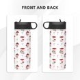 thumbnail image 3 of Fotbe Different Mushrooms Pattern 18oz Sports Insulated Kettle Stainless Steel Sports Insulated Kettle For Running Hiking Cycling Climbing Man'S Woman'S Water Bottle, 3 of 8