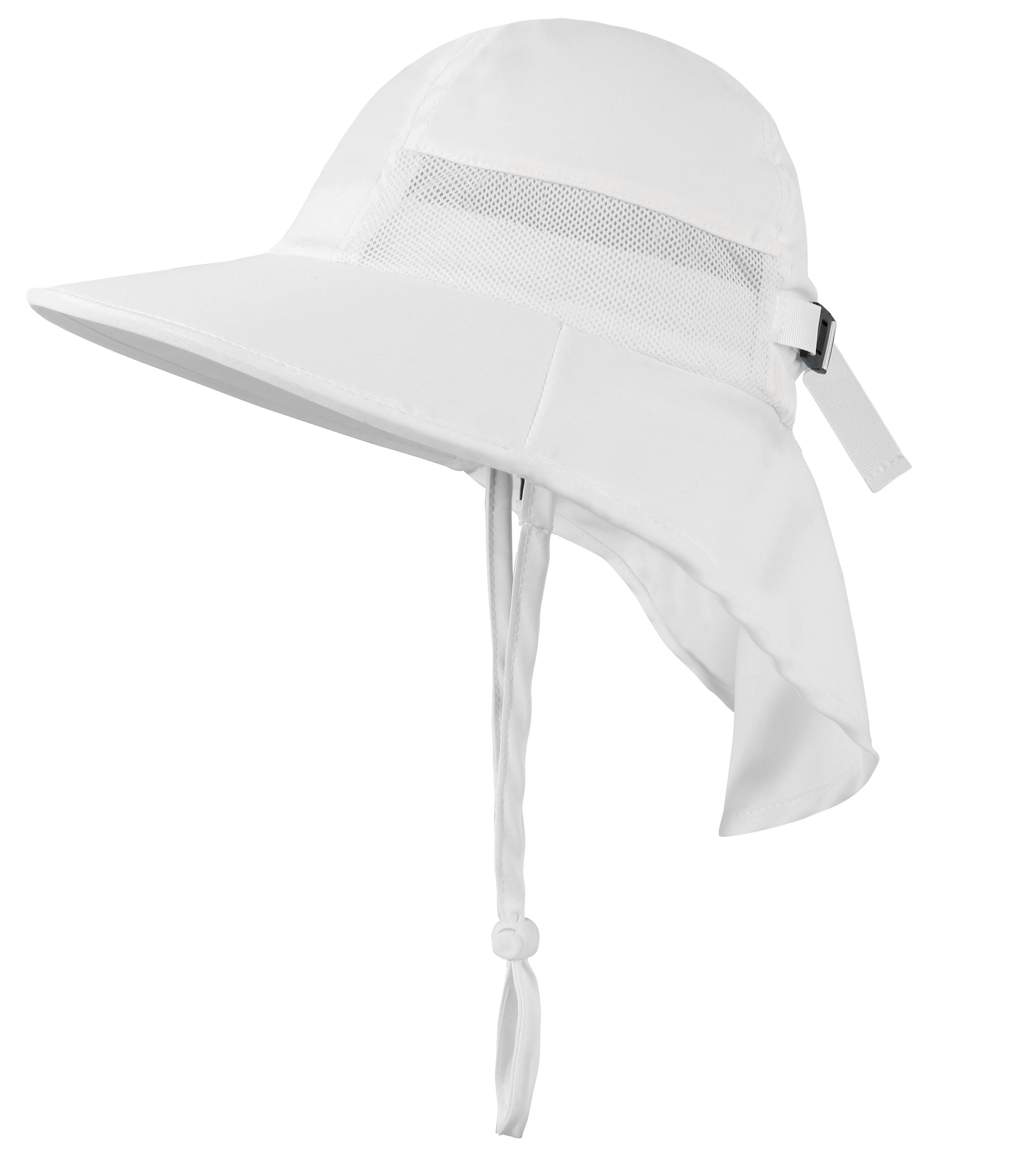 Newborn Hats Wide Brim Neck Flap 
