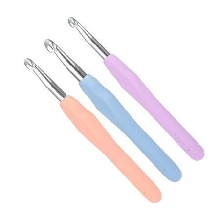 Crochet Hooks, Crochet Needle, 8Pcs Children Beginners for Grandmothers Moms