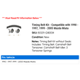 thumbnail image 2 of Timing Belt Kit - Compatible with 1990 - 1997, 1999 - 2005 Mazda Miata 1991 1992 1993 1994 1995 1996 2000 2001 2002 2003 2004, 2 of 2