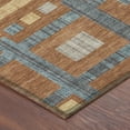 thumbnail image 3 of Addison Rugs Chantille Indoor/Outdoor Transitional Geometric Paprika Machine Washable Rectangle Rug, 3' x 5', 3 of 8