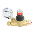 thumbnail image 3 of 5 Pcs XFITTING 1/2 Inch Push Fit Water Pressure Regulator Valve with Gauge, 3-4-2=5XX, 3 of 7
