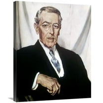 Global Gallery  30 in. Woodrow Wilson Art Print - William Newenham Orpen