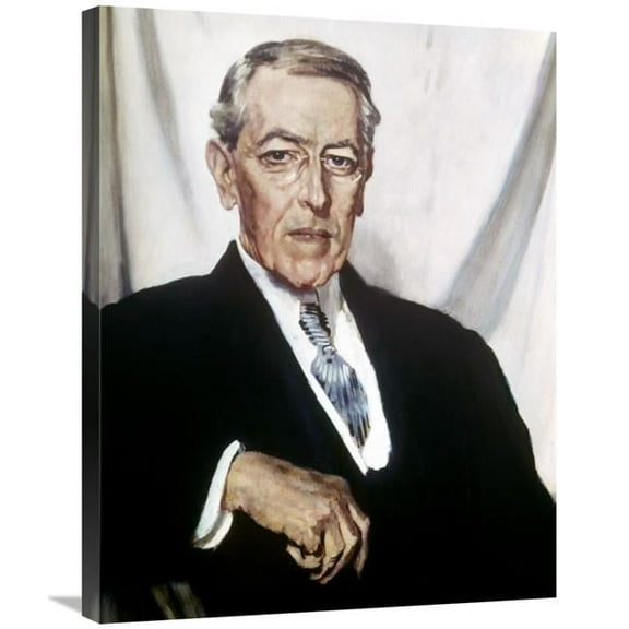 Global Gallery  30 in. Woodrow Wilson Art Print - William Newenham Orpen