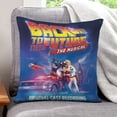 thumbnail image 1 of Regreso al Futuro Fundas de almohada de terciopelo con tema, regalos de funda de almohada, decoración para el hogar, cojín de lanzar, regalo de cumpleaños para fans y parejas. 40cm x 40cm., 1 of 6