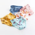 thumbnail image 3 of WBQ 3 Pack Little Girls Underwear Cartoon Cotton Breathable Panties Briefs Toddler Girls Soft Undies 2-12 Years ﻿, 3 of 6