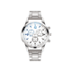 thumbnail image 2 of """2 Pzas Relojes De Cuarzo Casuales Impermeables Para Hombre Lab.G plateado fondo lanco """, 2 of 5