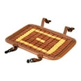 thumbnail image 2 of Stool Chair Cushion Cooling Mat Bamboo Sitting Pad Rectangular Non Slip for High Stool Wood Stool Living Room Home Dorm Seat Office Car A, 2 of 10