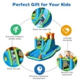 thumbnail image 4 of Costway Bountech Inflatable Water Slide Kids Bounce House Splash Pool without Blower for Toddler, Bouncy Water Park, 4 of 12