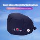 thumbnail image 2 of Paquete De 4 Gorros De Trabajo Para Enfermera, Servicio Prolongado, Color Puro, Botón Pulido Opaco, Gorros De Trabajo Multifuncionales Unisex, Uniformes De Trabajo Advancent AP008643-07, 2 of 5