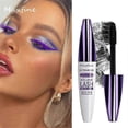 thumbnail image 2 of Máscara de Pestañas de Fibra de Seda 5D Resistente al Agua Shaofei Color Morado, 2 of 5