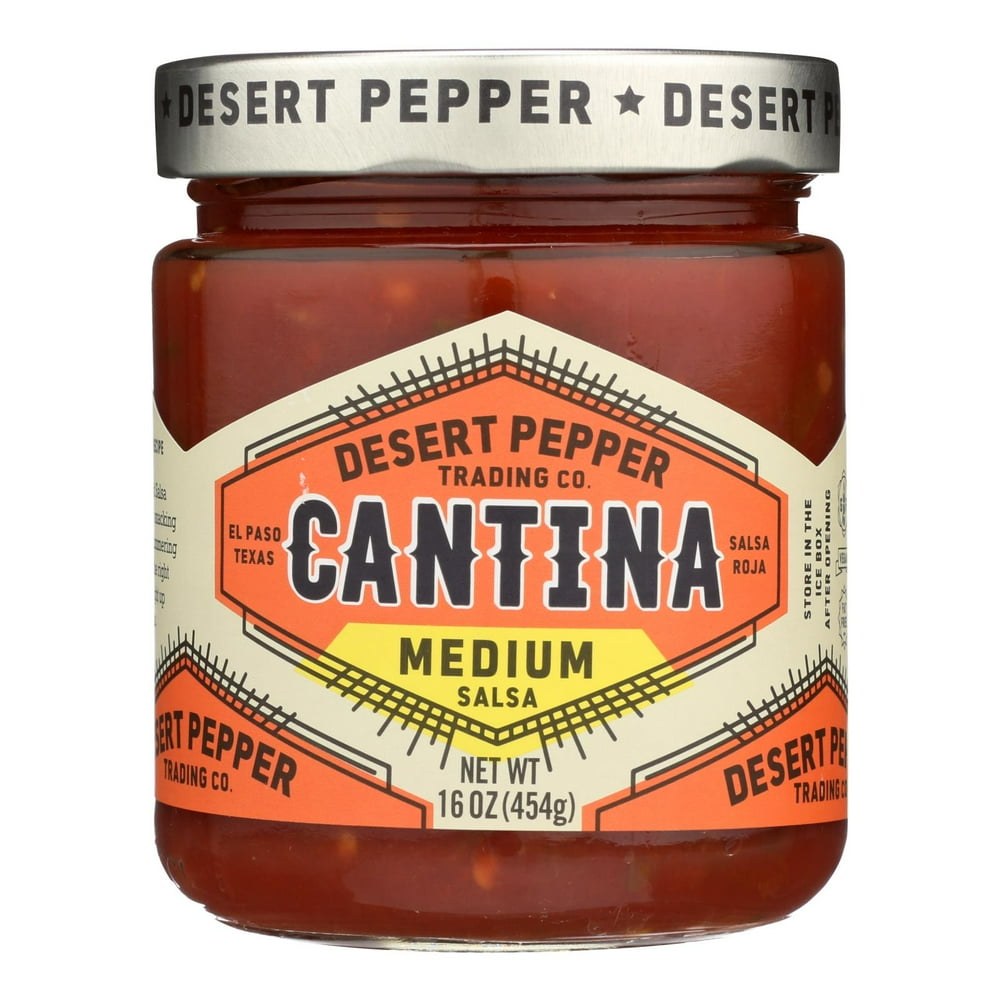 Desert Pepper Trading Cantina Salsa Medium Red, 16 Oz