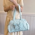 thumbnail image 4 of gcong Elegant Spacious Shoulder Tote Bag For Women Featuring Bow Design Ideal Work Daily Use, 4 of 5