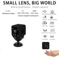 thumbnail image 3 of Fiudx Cámara Hd X6, Compacta, Inalámbrica, Wi-Fi 1080P, con Visión Nocturna Infrarroja y Detección de Movimiento, Pequeña Cámara de Seguridad Oculta, Ideal para Uso En Casa, Oficina y Almacén, Compat, 3 of 6