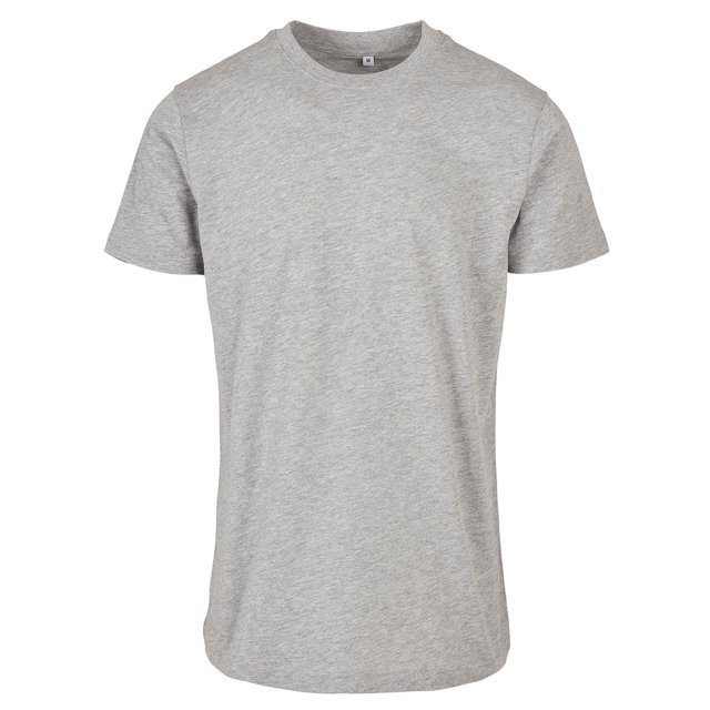 Build Your Brand T-Shirt Basique à Col Rond pour Hommes
