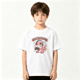thumbnail image 2 of Gamer Axolotl Pink Headset Boys Graphic Tee, Cute Video Game 100% Cotton Kids Short Sleeve T-Shirt 4-13Y, 2 of 5