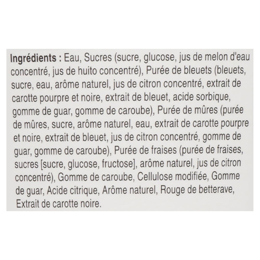 Chapman's Triple Berry Sorbet in a Tub