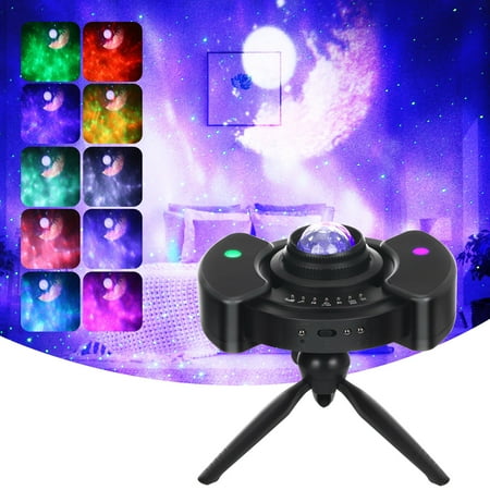 

LED Lightful Galaxy Star Night Light Projector With Adjustable Tripod Stand