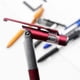 thumbnail image 3 of Ballpoint Pen with LED Light Multifunction Folding Stand for Phone Holder Night Reading Stationery Pen for Office School Student-2025, 3 of 5