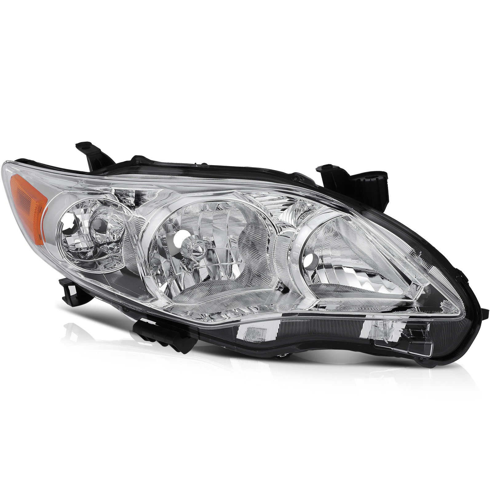 ECCPP For Toyota Corolla 2011-2013 Headlights Replacement Assembly Car Driver and Passenger Side 8115002B60 TO2519131