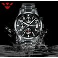 thumbnail image 4 of NIBOSI Mens Watches Top Brand Luxury Business Brown Men Watch Chronograph Male Clock Men Quartz Wristwatches Relogio Masculino, 4 of 7