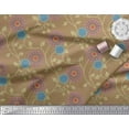 thumbnail image 3 of Soimoi Rayon Fabric Artistic Floral Decor Fabric Printed Yard 56 Inch Wide, 3 of 3