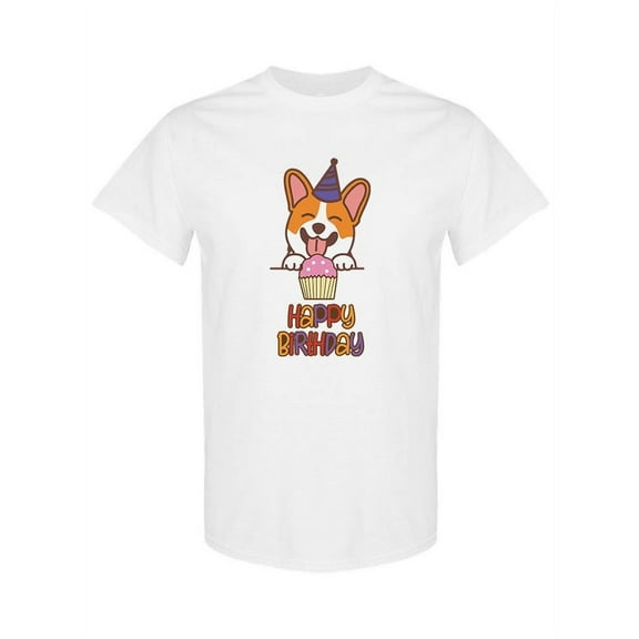 Happy Birthday Corgi T-Shirt Women -SPIdeals Designs, Female 5X-Large