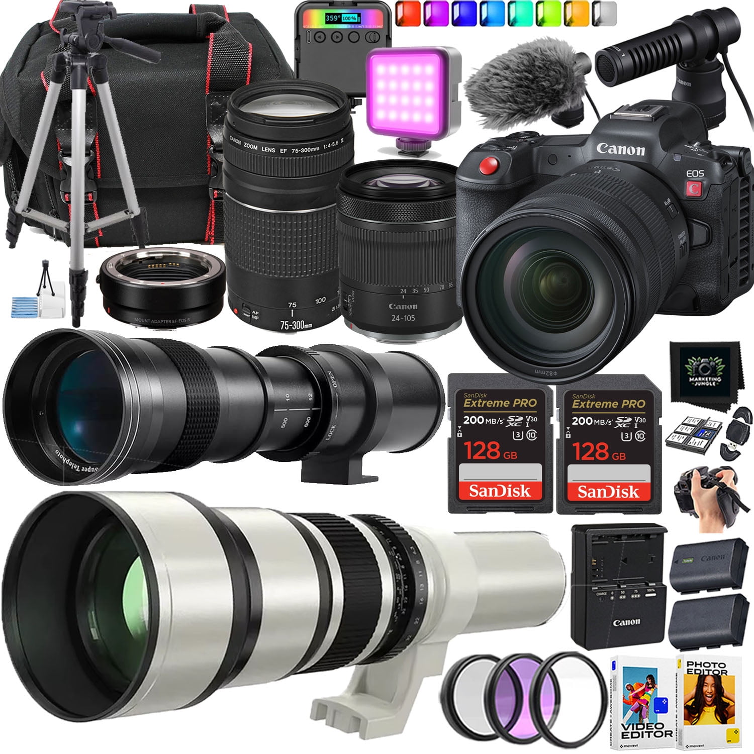 Canon EOS 5D Mark IV DSLR Camera with EF 16-35mm f/2.8L III