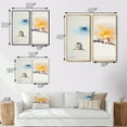 thumbnail image 4 of Designart "Countryhouse Sunset Serenity III" Lake House Cottage Framed Wall Art Set Of 2 - Traditional White Frame Gallery Set For Office Decor, 4 of 6