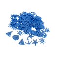 thumbnail image 4 of 50 pequeños recortes de madera náuticos, adornos de madera para centros de mesa, artículos para fiestas, decoración , manualidades con temática Azul oscuro, 4 of 8