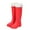 Red, variant on Rain Boots Women Waterproof Non- Casual Shoes Long Rain Boots Wide Calf For Gardening Outdoor Work And Everyday Wear Rain Boots Red