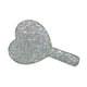 thumbnail image 5 of Pequeño espejo de maquillaje de mano Espejo Decorativo Bling Bling Espejos de corazón Espejo de mano para mujeres Niñas Regalo del Blanco Macarena espejo cosmético, 5 of 8