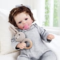 thumbnail image 1 of Muñeca Reborn KidCuddz con pelo enraizado a máquina, 43 cm, 1 of 7