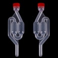 thumbnail image 4 of Cheers Airlock en Forme de S Twin Bulle Transparent Illet pour Maison, 4 of 7