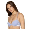 thumbnail image 2 of fresh collection by Fruit of the Loom Women's Cotton Demi Push-Up Bra, 2 of 10