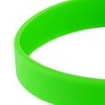 thumbnail image 4 of 10 PCS/Pack Blank Silicone Wristbands Rubber Bracelet Green, 4 of 8