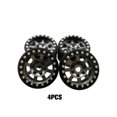 thumbnail image 3 of ZheElen 4pcs 1.9 Wheel Rims For ECX 1-12 Barrage Stability And Performance ECX 1-12 titanium black, 3 of 6
