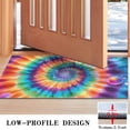 thumbnail image 3 of Rainbow Tie Dye Mandala Pattern Door Rugs,Washable Non Slip Door Mats Indoor,Decorative Door Mats,Entry Mat Indoor for Entrance,Bedroom,Kitchen,Bathroom,17"x30", 3 of 6
