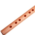 thumbnail image 3 of Yeacher Short Flute Dizi 6 Hole Resin Flute Clarinet Musical Instrument Traditional Chinese Musical Woodwind Instrument Key of A for Beginner Practice, 3 of 8