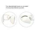 thumbnail image 4 of Amdohai LEDs Exit Sign Emergency Light Two-Head Adjustable Combo Wall-Mounted Lamp for Residential Commercial Garage Basement Lighting, 4 of 8